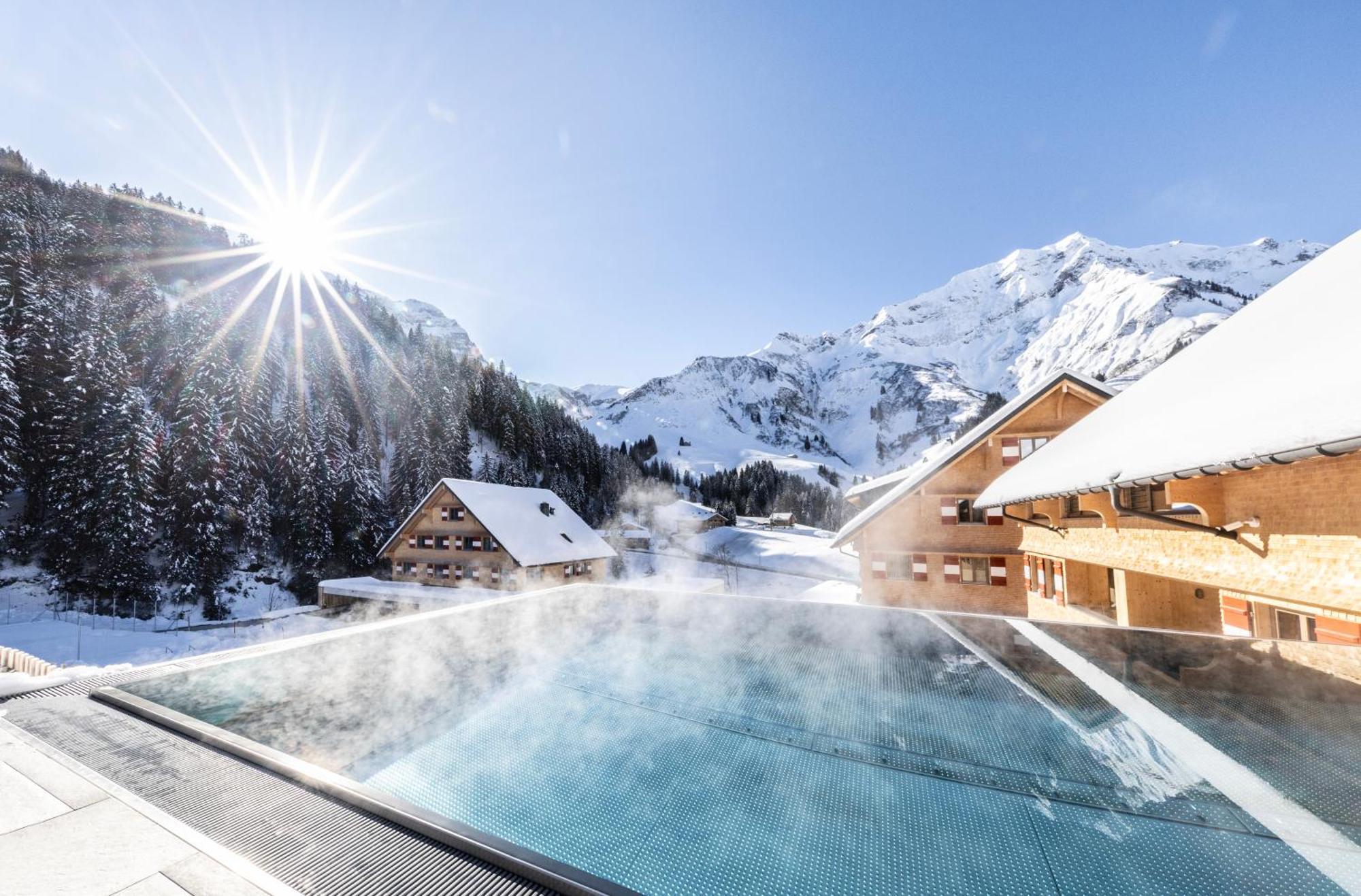 Berghaus Schroecken - Hotel Apartments Spa Екстериор снимка