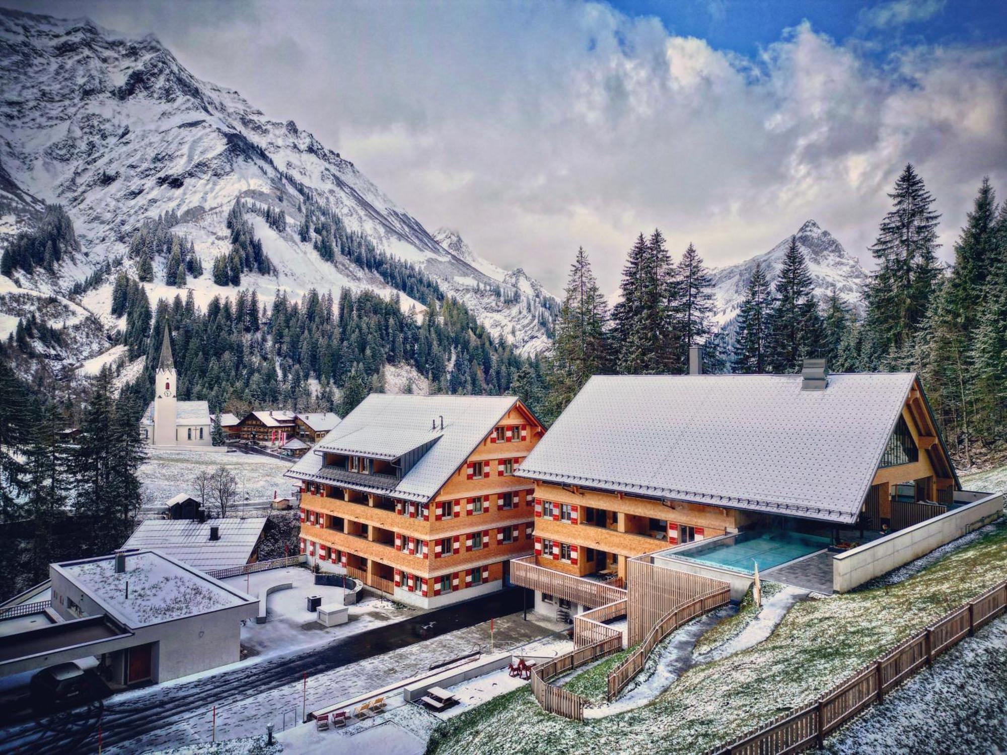 Berghaus Schroecken - Hotel Apartments Spa Екстериор снимка
