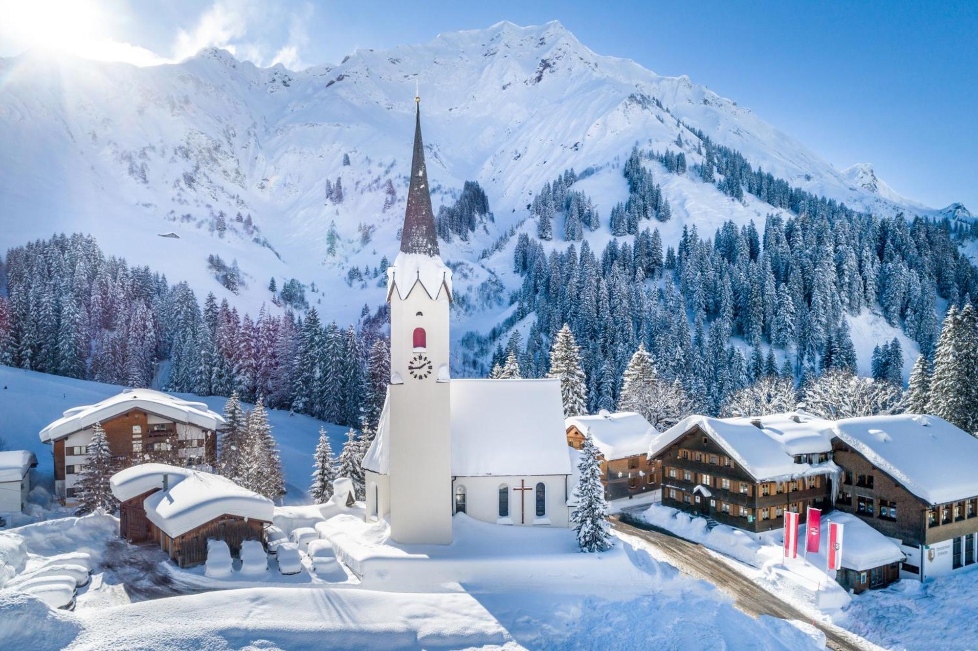 Berghaus Schroecken - Hotel Apartments Spa Екстериор снимка