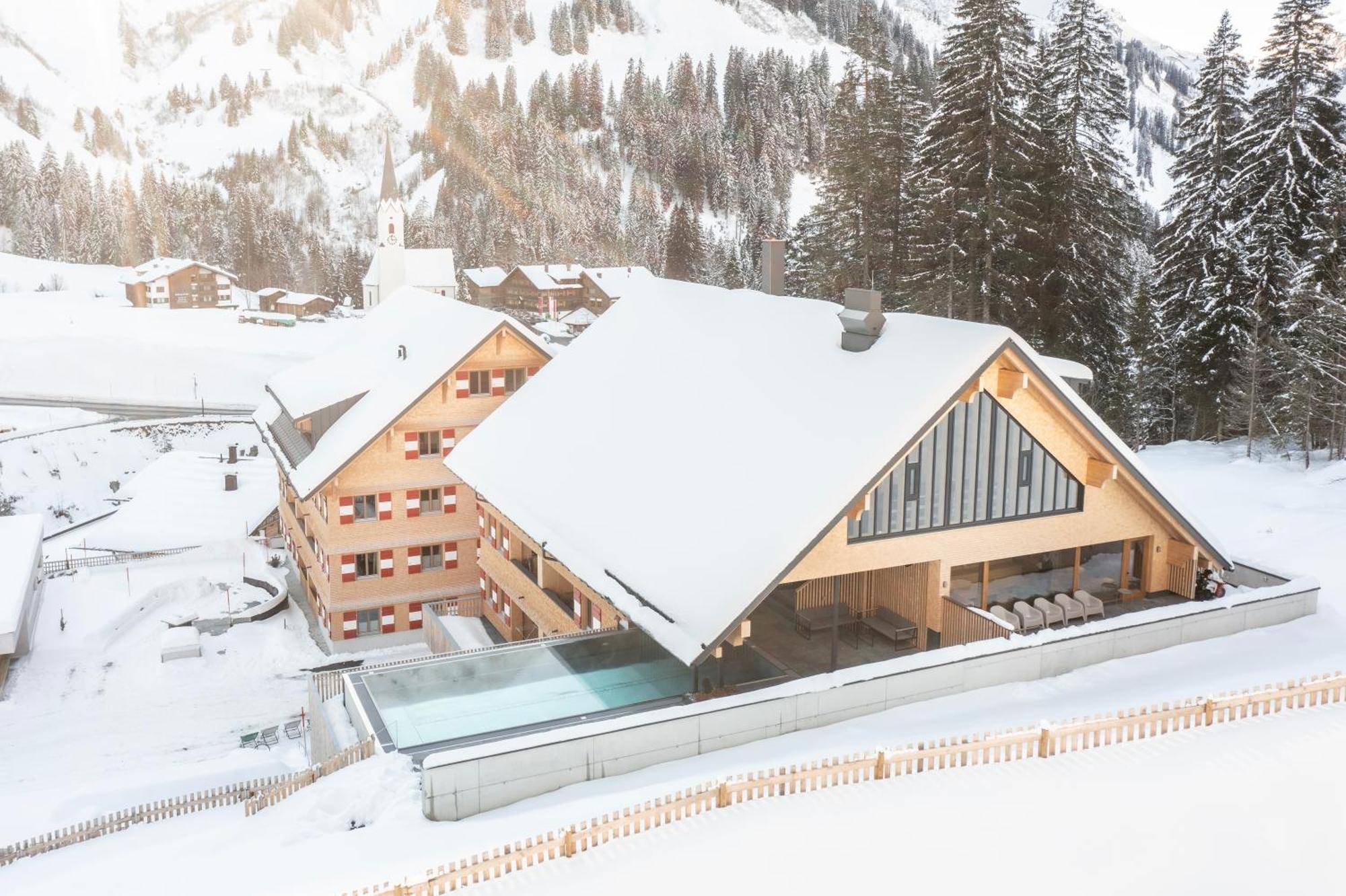 Berghaus Schroecken - Hotel Apartments Spa Екстериор снимка