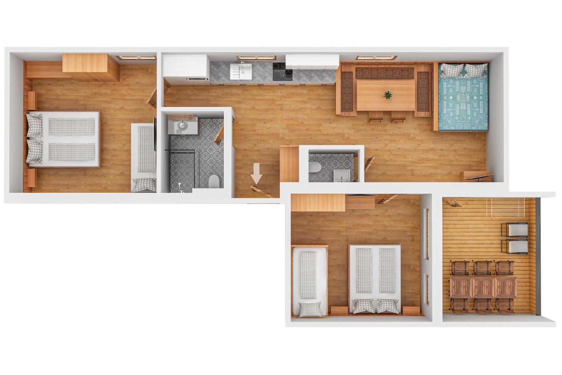 Berghaus Schroecken - Hotel Apartments Spa Екстериор снимка
